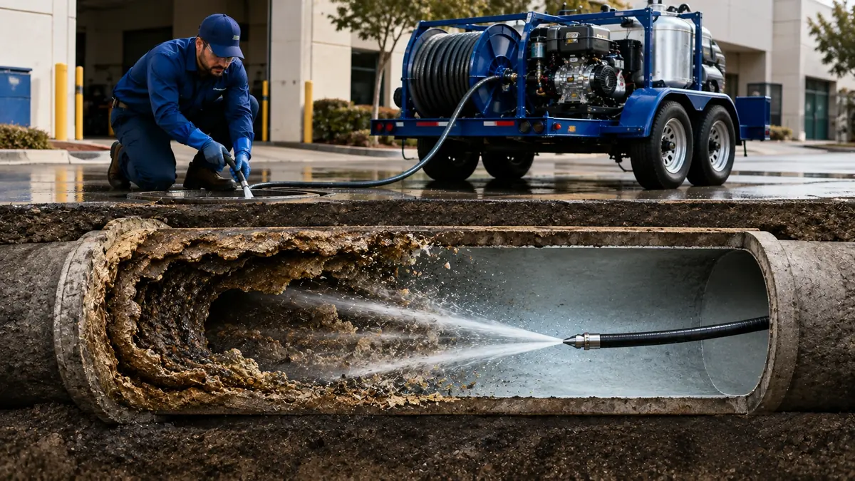 Sewer Pipe Descaling in Santa Rosa